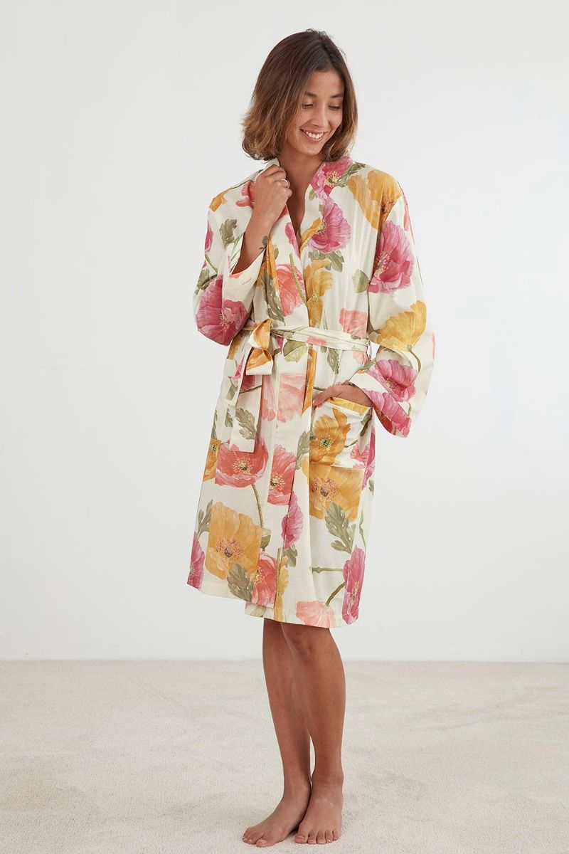 Poppies Robe