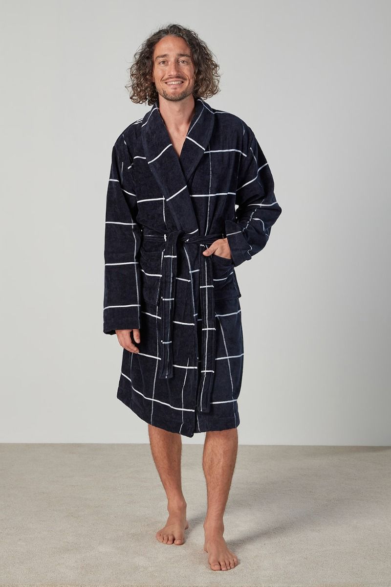 Waffle Kimono Robe  Baksana Luxury Sleepwear