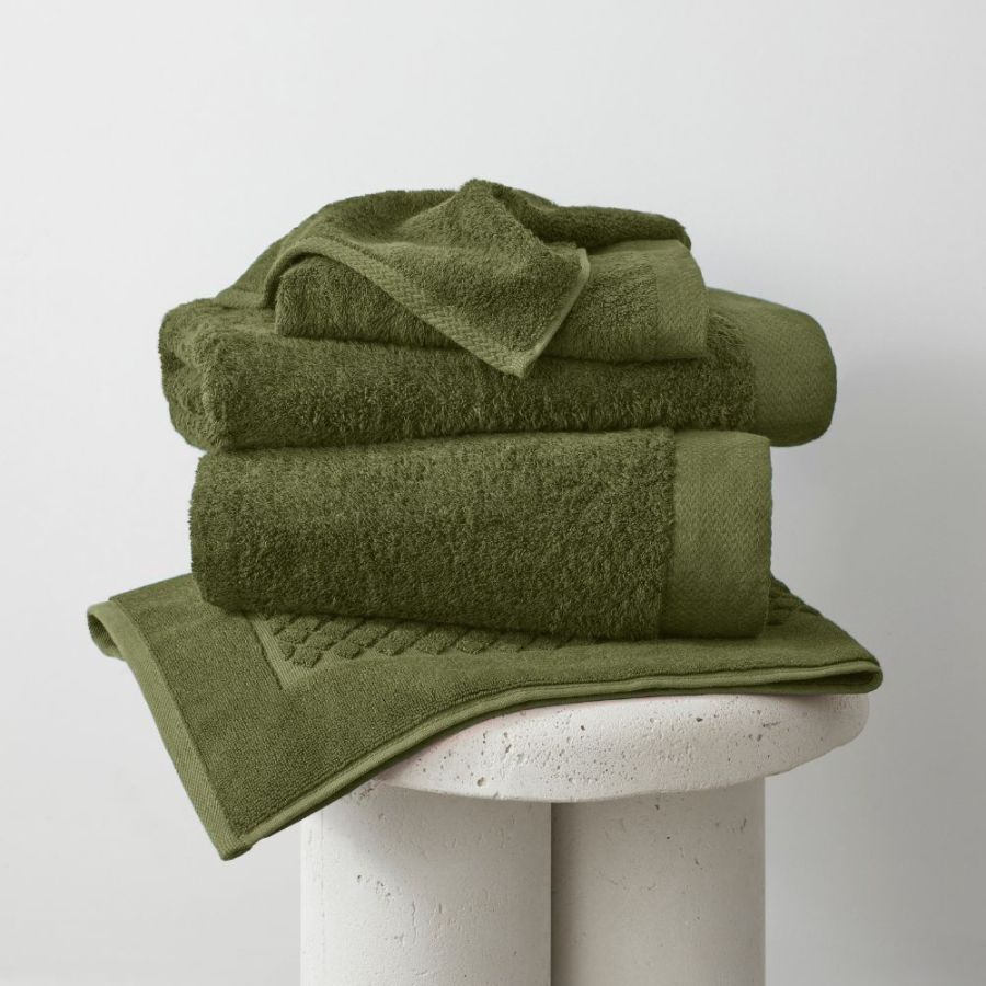 Bamboo Towels - Moss