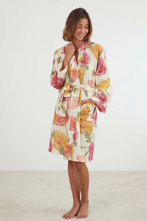 Poppies Robe
