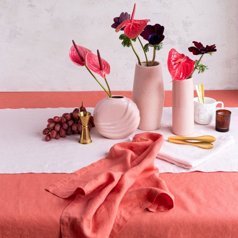 Linen Table Runner Baksana Luxury Table Linen