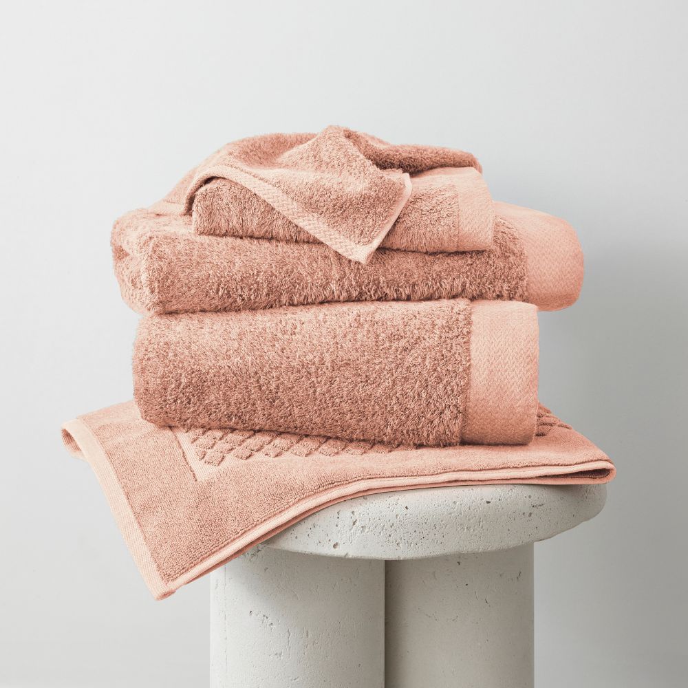 Bamboo Towels - Cameo Rose