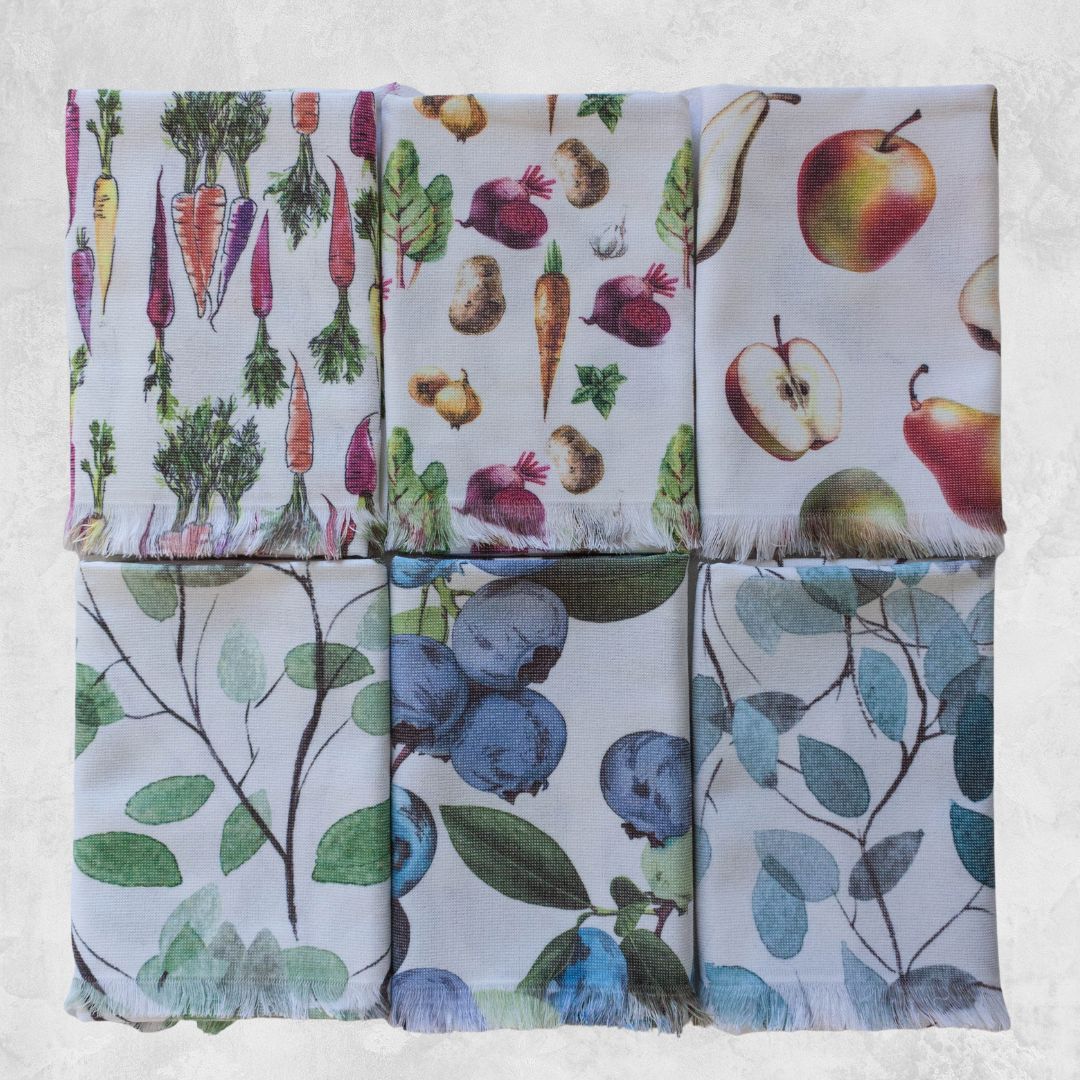 Printed Kitchen Tea Towels