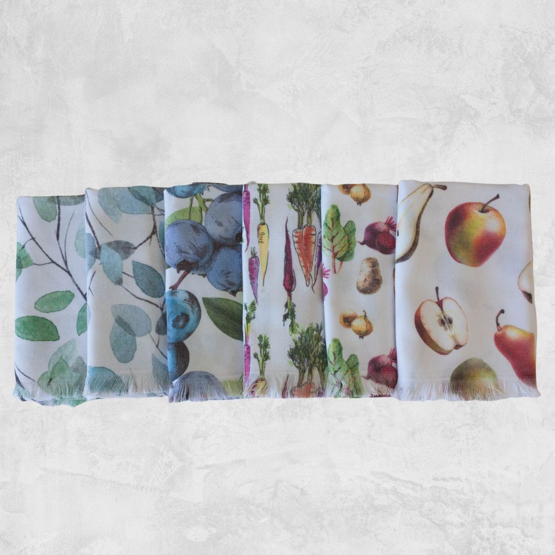 Printed Kitchen Tea Towels