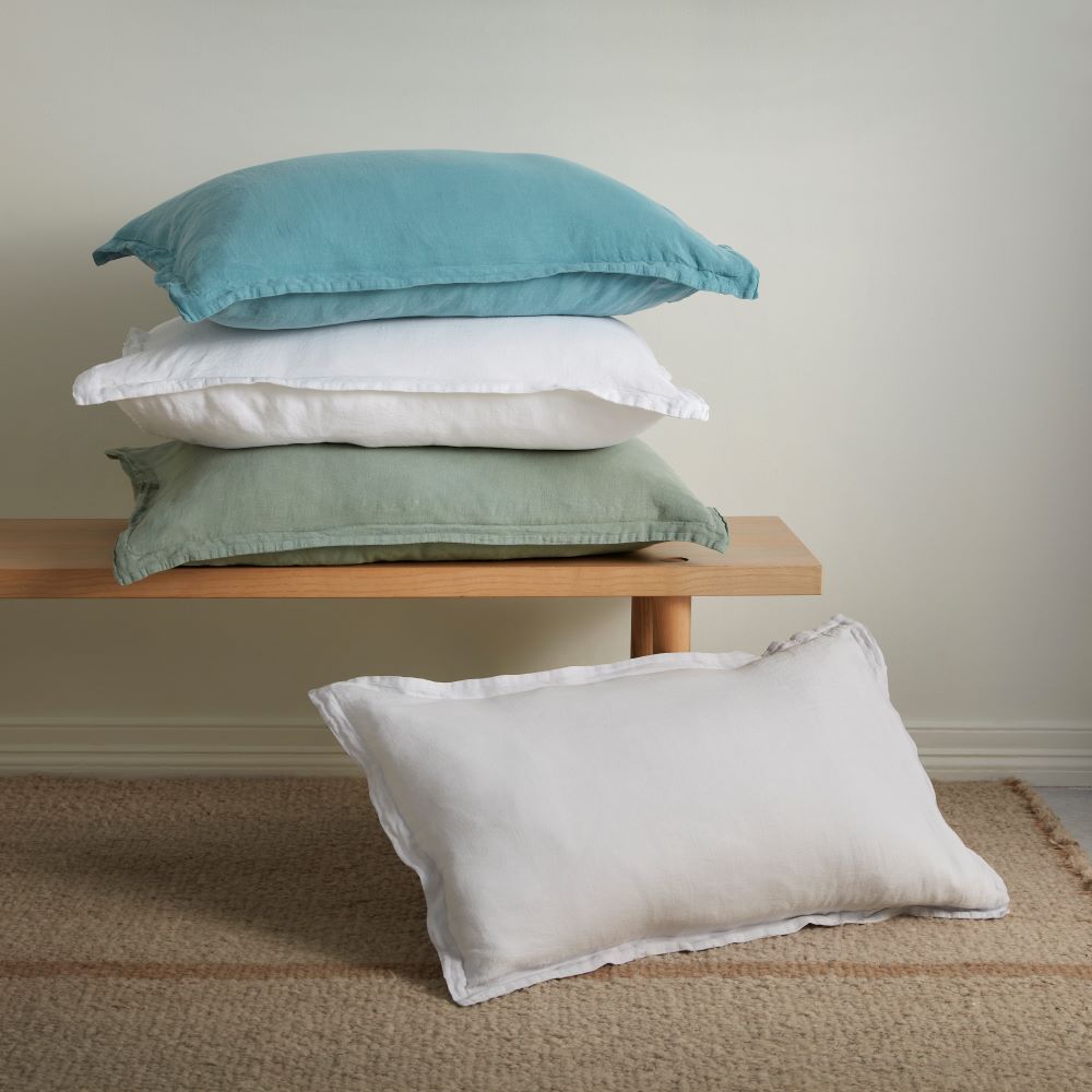 Baltic Linen Sheet Set & Pillowcases - White