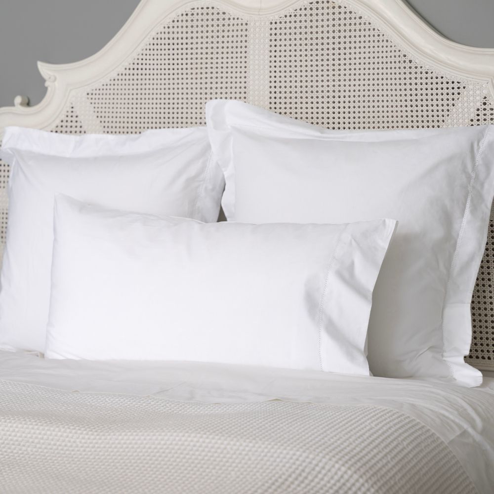 500TC Percale Organic Cotton Sheet Separates & Pillowcases - 50cm Drop