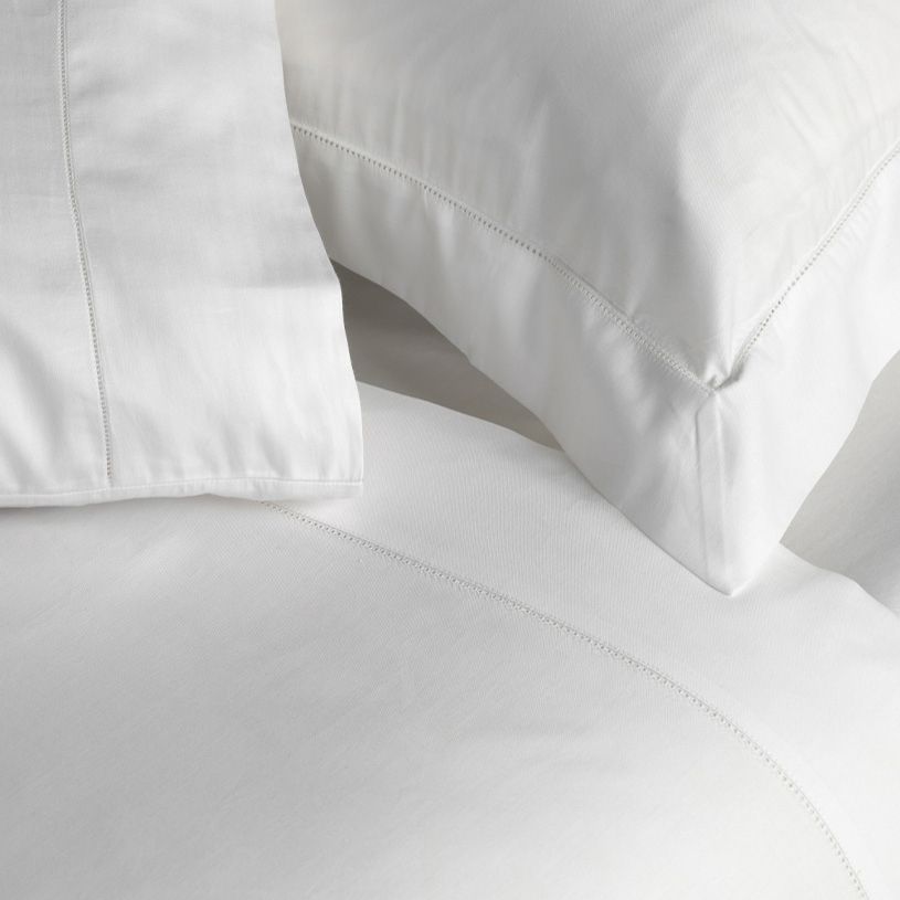 500TC Percale Cotton Sheet Separates & Pillowcases - 50cm Drop