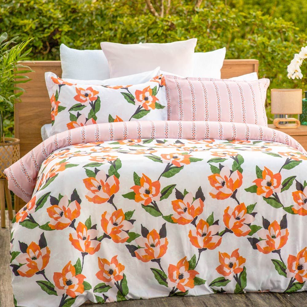 Hibiscus Duvet Cover Set 
