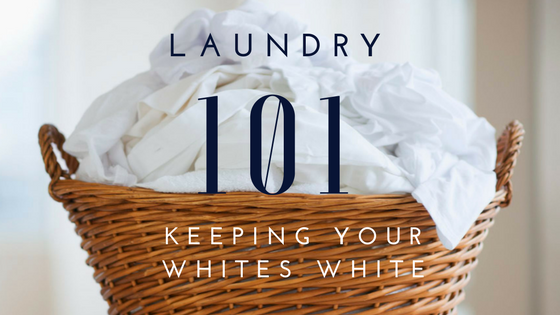 Laundry 101 | Keeping your whites white