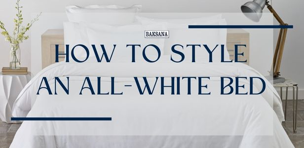 How to Style an All-White Bed