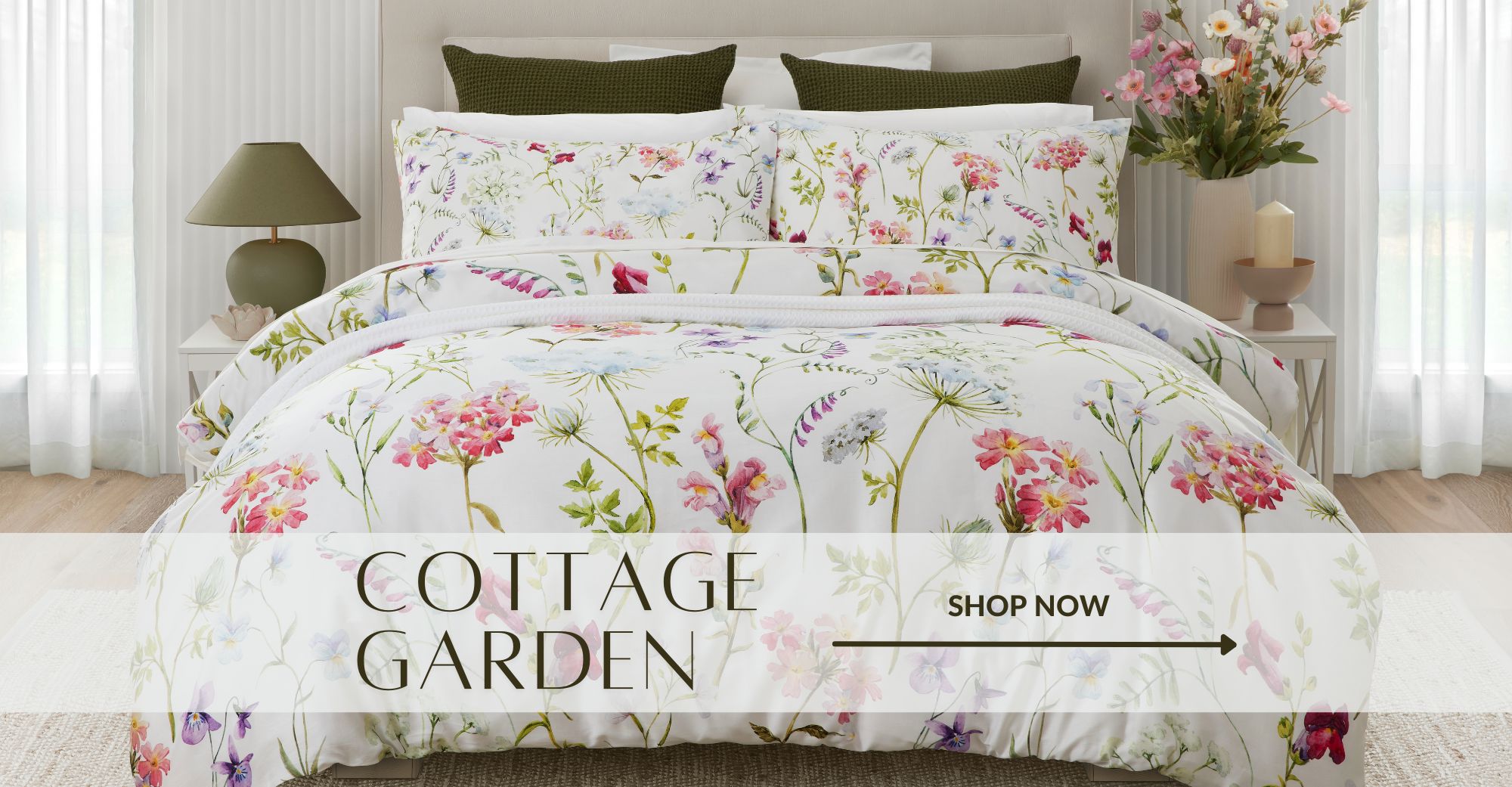 Shop Cottage Garden Duvet Cover Set