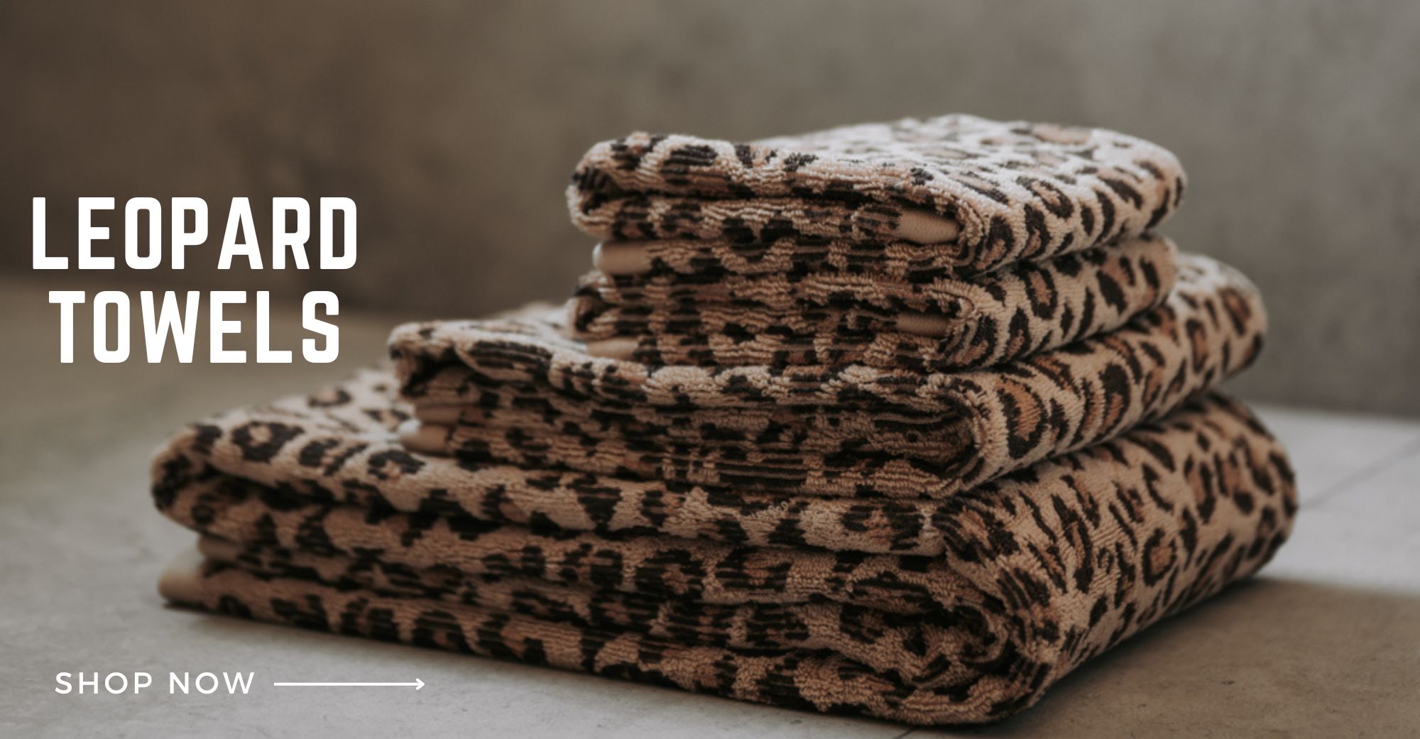 Shop Leopard Towels