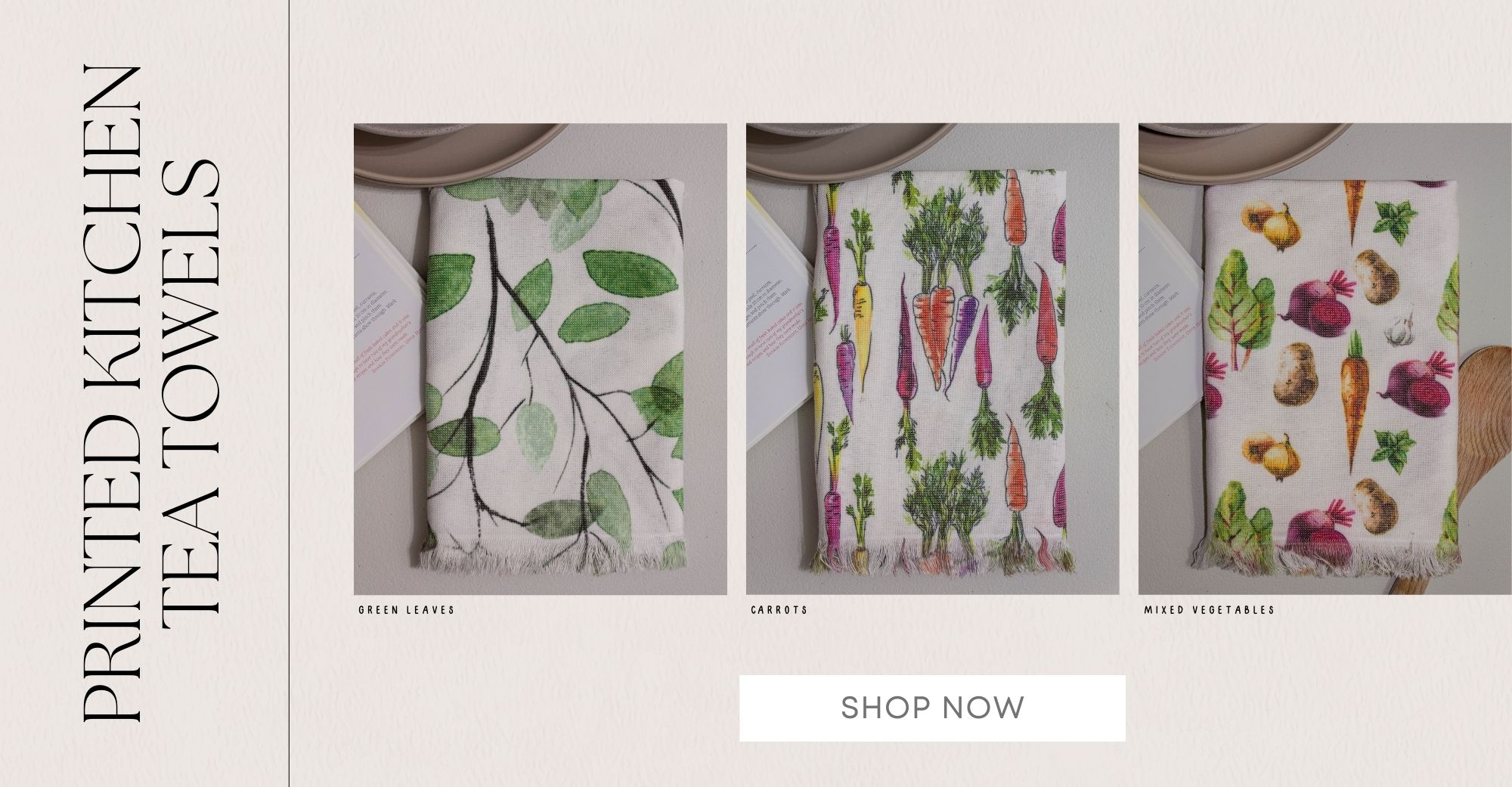Shop Printed Tea Towels 