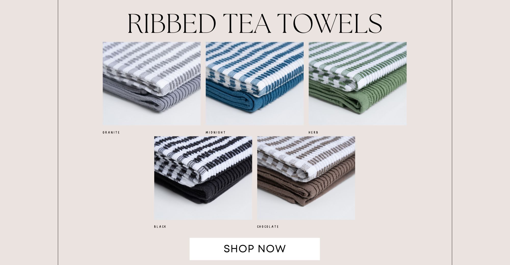 Shop Ribbed Tea Towels