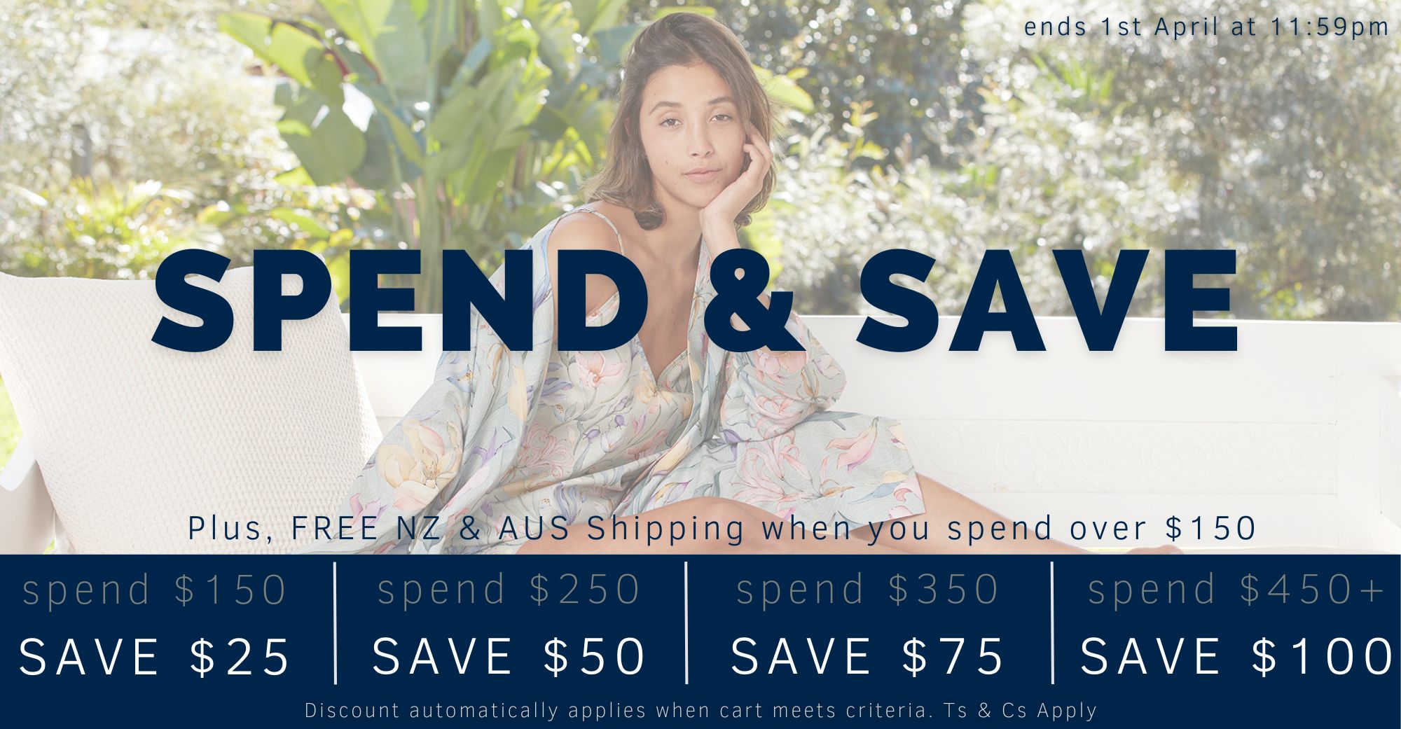 Shop Sleepwear Spend and Save 