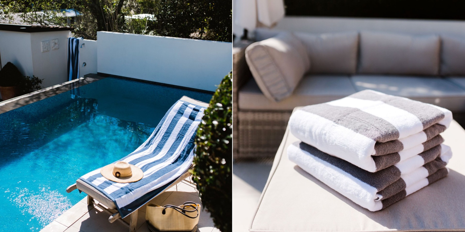 Cabana Beach Towels | Baksana Homeware